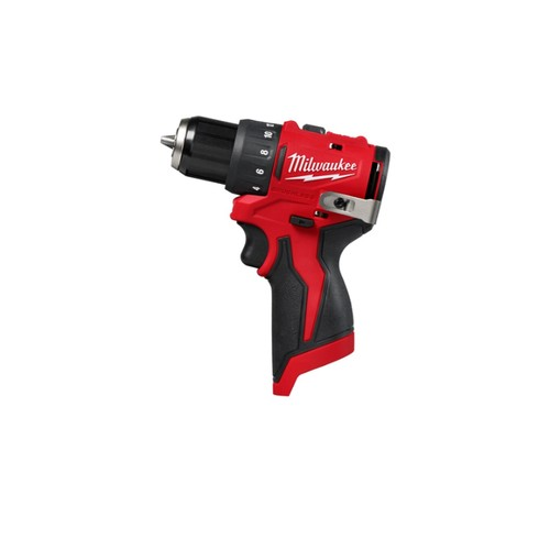 Red and black Milwaukee drill 