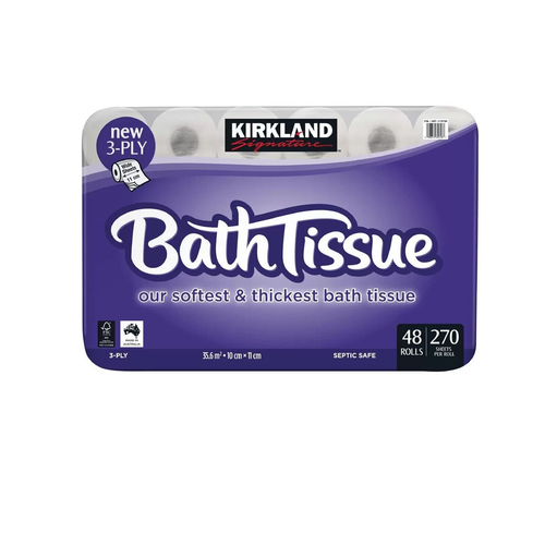 Kirkland Signature bath tissue 