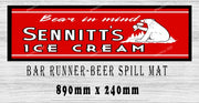 Buy SENNIT'S ICE CREAM Bar Runner: Sweet Scoops, Spill-Free Joy (890mm x 240mm)