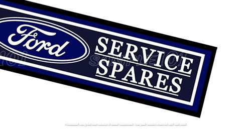 Buy SERVICE PARTS-FORD Beer Mat: Aussie Cheers, Spill-Free Bar (890mm x 240mm)