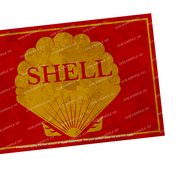 SHELL Rustic Look Vintage Man Cave Shed-Garage and Bar 60x40cm Tin Décor Metal Sign