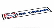  Buy ICE CREAM Bar Runner: Sweeten Your Coffee Station (890mm x 240mm)