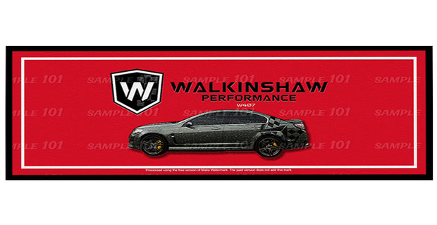 WALKINSHAW PERFORMANCE W407 BAR RUNNER BAR MAT MATS