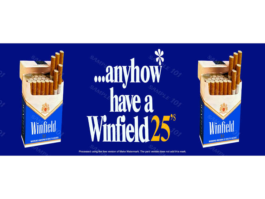 WINFIELD BLUE CIGARETTES