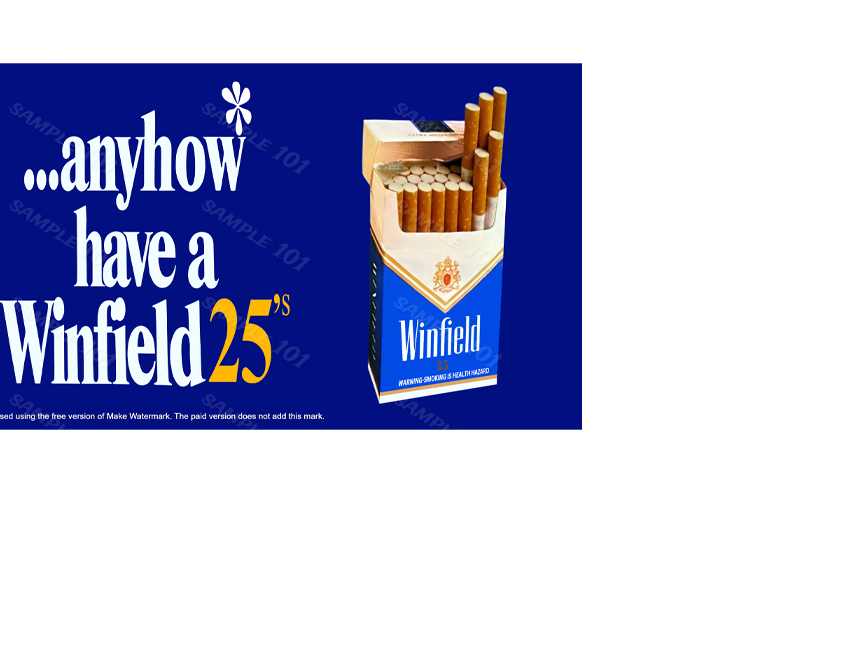 WINFIELD BLUE CIGARETTES