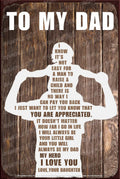 YOU ARE APPRECIATED Rustic Look Home Wall Décor Reproduction Bar Wall Tin Metal Signs