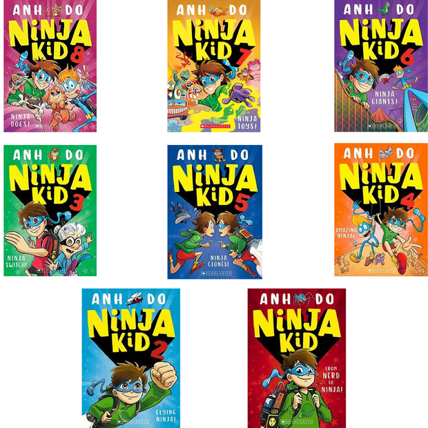Buy Ultimate Ninja Kid Adventure Collection - 8 Action-Packed Books in 1! Free Shipping, Brand New & Exciting