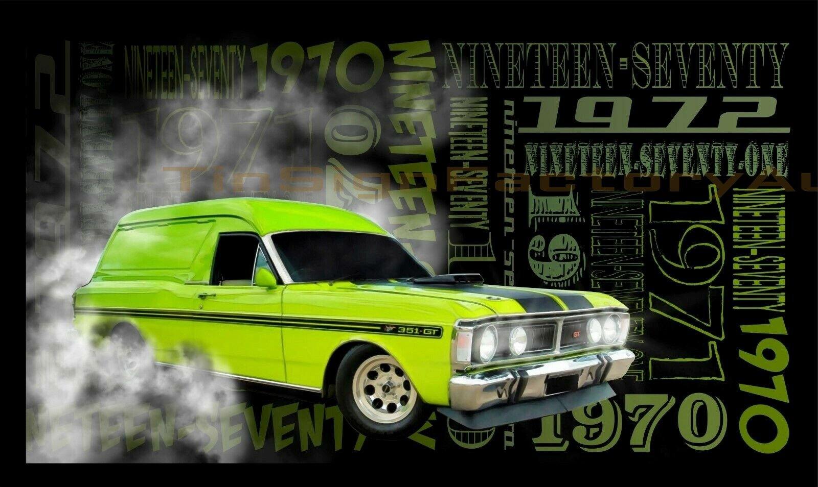 1970 SPORTS CLASSIC Retro/Vintage Garage Home Garage Wall Décor Café Resto Bar Tin Metal Sign
