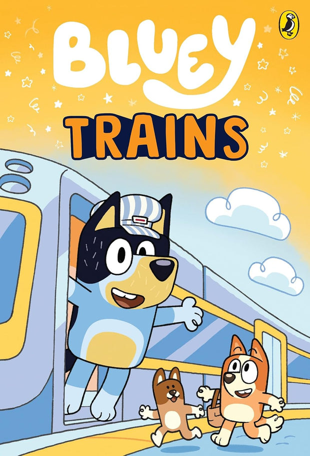 "Bluey's Train Adventures: A Charming Illustrated Chapter Book"