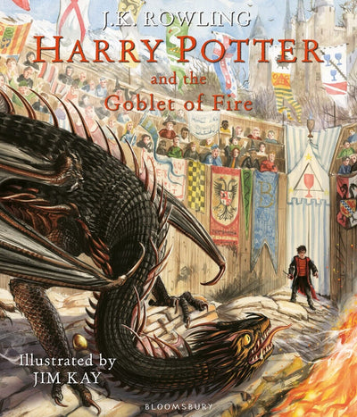 Buy Harry Potter and the Goblet of Fire - Illustrated Edition by J.K. Rowling - Experience the Magic 