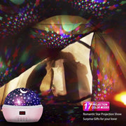 Star Projector Night Light for Kids Adults, Star Night Lights Romantic Rotating Projection Lamp with Timer & Color Changing for 1-6-10 Year Old Gifts (Pink)