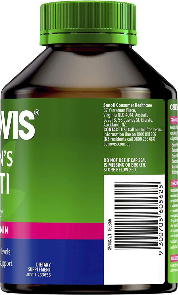 "Boost Your Energy and Support Your Health with Cenovis Women's Multi Multivitamin"