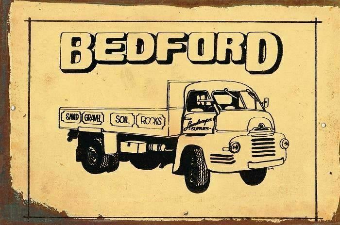 Bedford metal sign 20 x 30 cm - Tin Sign Factory Australia