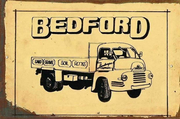 Bedford metal sign 20 x 30 cm