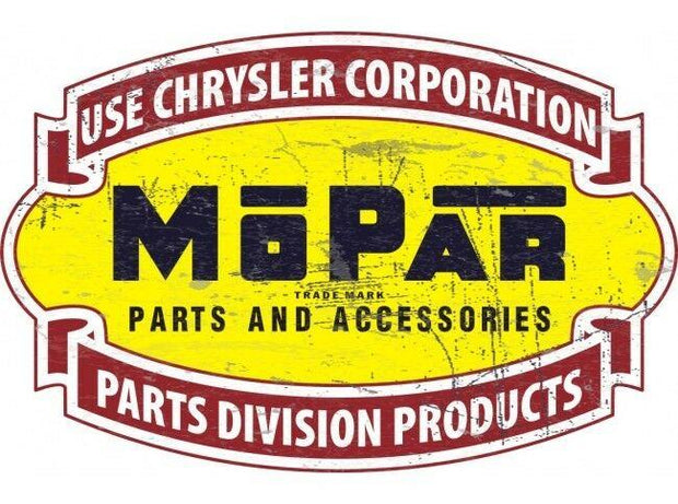 Mopar Large Metal SIGN
