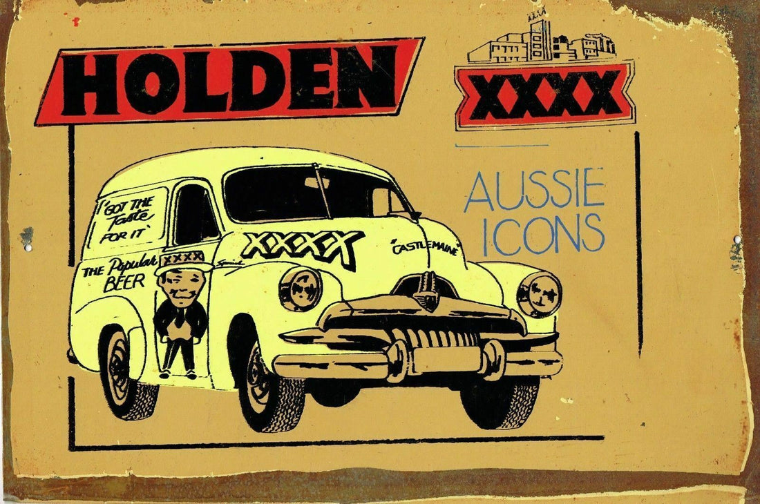 Aussie Icon VAN Metal Sign 20x 30 cm - Tin Sign Factory Australia