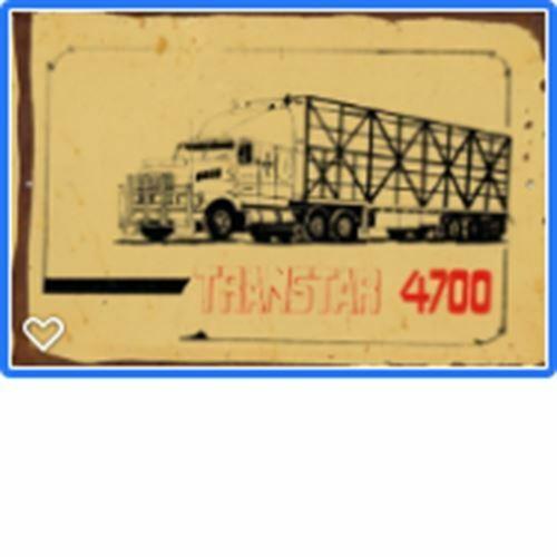 Transtar Metal Sign 30 x 20 cm