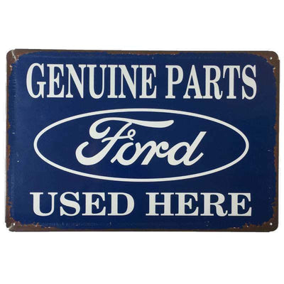 FORD Vintage Rustic Retro Tin Metal Sign Man Cave, Shed