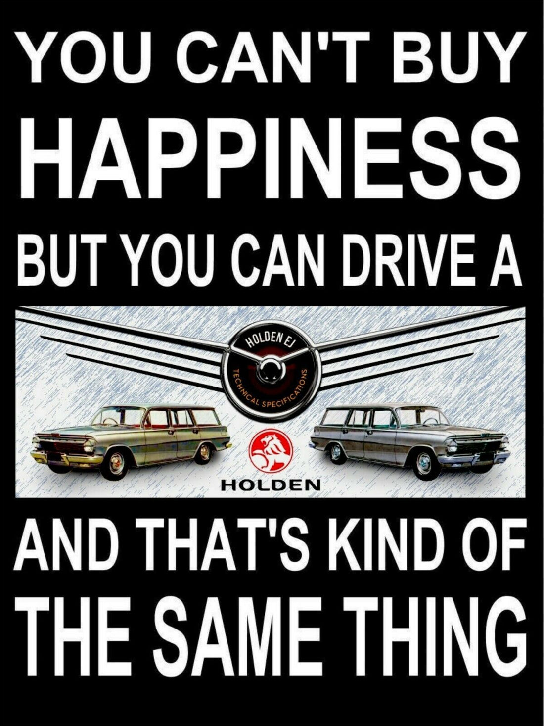 EJ happiness Rustic Look Vintage Tin Metal Sign Man Cave, Shed-Garage - Tin Sign Factory Australia