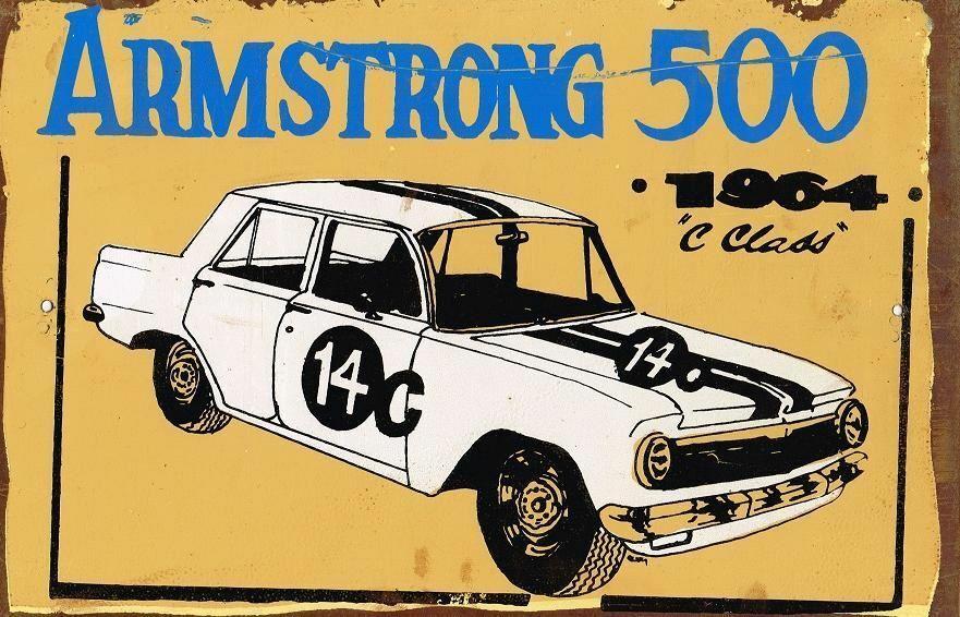 Armstrong 5001964 C CLASS metal sign 20 x 30 cm - Tin Sign Factory Australia