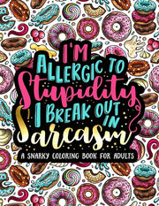 Buy Sarcastic Delights Adult Coloring Book - Unleash Laughter and Creativity