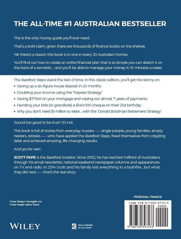 The Barefoot Investor 2022 Edition - Take Control of Your Money with Essential Financial Wisdom by Scott Pape