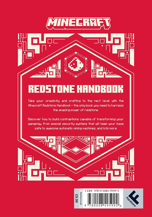 Minecraft Redstone Handbook: The Latest Updated & Revised Essential 2022 Guide Book for the Best Selling Video Game of All Time