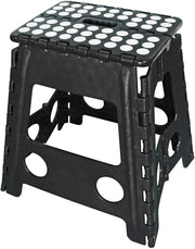 Portable Flat Folding Step Stool Ladder Non Slip Caravan Camping Seat Chair 22/39CM (M/H 39cm x W 29cm x D 22cm)