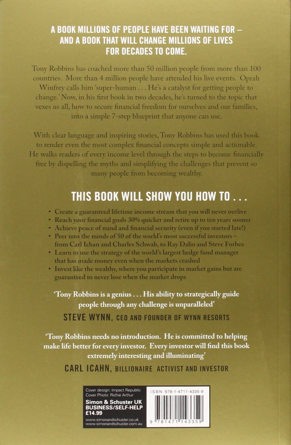 Money Master the Game: 7 Simple Steps to Financial Freedom - Tin Sign Factory Australia