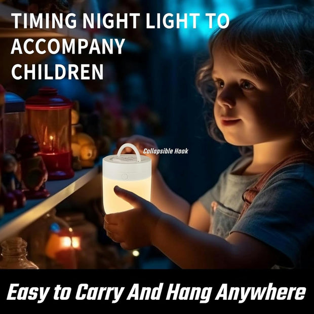 Night Light for Kids & Babies - Cordless Touch Lamp, Rechargeable LED Lamp, Dimmable Wireless Night Lamp, Battery Operated Table Lamp, Easy-To-Carry Portable Lamp with 1200Mah Battery