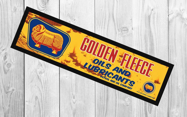 Buy GOLDEN FLEECE Aussie Beer Spill Mat (Half Bar) - Protect Your Bar, Chill Your Beers!