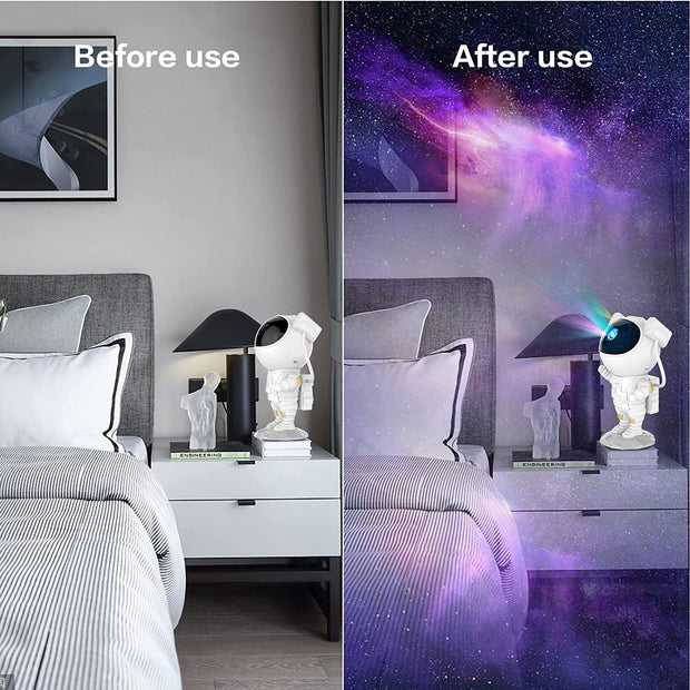 Astronaut Galaxy Star Projector Starry Night Light,Astronaut Light Projector with Nebula,Timer and Remote Control,Bedroom and Ceiling Projector,Best Gifts for Children and Adults