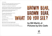 "Brand New Board Book: Brown Bear, Brown Bear, What Do You See? by Bill Martin Jr - Perfect for Little Readers!"