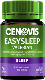 "Sleep Easy with Cenovis Valerian 2000mg - 60 Capsules for a Restful Night's Sleep!"
