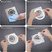 "Ultimate Hair Trap: 30 Pack Disposable Shower Drain Hair Catcher Mesh Stickers"