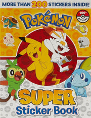 "Embark on an Epic Pokemon Journey with the Ultimate Super Sticker Book!"