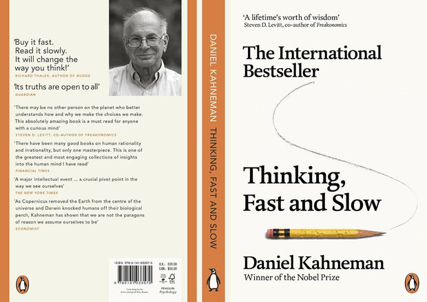  'Thinking, Fast and Slow' by Daniel Kahneman - Expand Your Mind with the Bestselling Book 