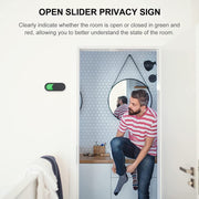 Privacy Sign, Premium Vacant Occupied Sign Slider Door Indicator Pasteable Do Not Disturb Sign Adhesive Indicator Sign