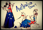 THE AUSTRALIA DAY Retro/ Vintage Tin Metal Sign Man Cave, Wall Home Decor, Shed-Garage, and Bar