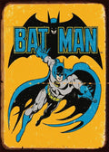 BATMAN COLLECTIBLE SUPERHERO Rustic Look Vintage Tin Metal Sign Man