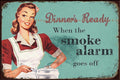 DINER'S READY Vintage Retro Rustic Shed Garage Man Cave Metal Sign
