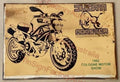 DUCATI 1992 COLOGNE MOTOR SHOW 20x30 CM Sign | Screen Printed By AUSTRALIAN COMPANY - Tin Sign Factory Australia