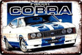 FALCON XC COBRA Rustic Retro/Vintage  Home Garage Wall Cafe Resto or Bar Tin Metal Sign
