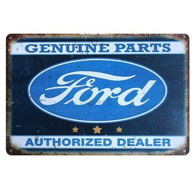 FORD Vintage Rustic Retro Tin Metal Sign Man Cave, Shed and Bar-Home