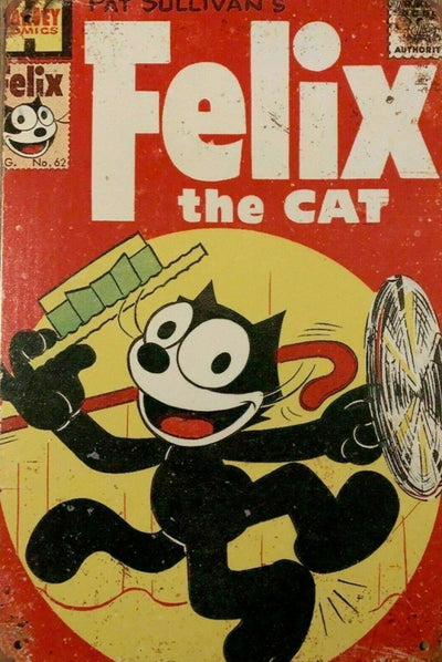 Felix The Cat new tin metal sign MAN CAVE