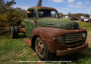 FORD UNRESTORED Retro/ Vintage Tin Metal Sign Man Cave, Wall Home Décor, Shed-Garage, and Bar