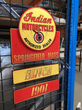 Ford Genuine Parts Double Sided Oval Hanging Sign. V8 Cleveland Windsor GT - Tin Sign Factory Australia