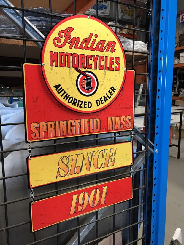 Ford Genuine Parts Double Sided Oval Hanging Sign. V8 Cleveland Windsor GT