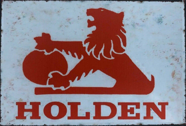 GMH Holden Sandman Panel van tin metal sign MAN CAVE brand new
