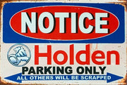 GMH Holden tin metal sign MAN CAVE brand new